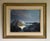 Vintage original seascape oil painting in gold frame. From the estate of artist Alfred Lockwood, signed to the lower...