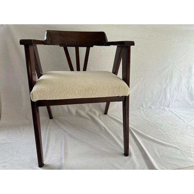 1960s Vintage Compass Chairs- a Pair For Sale - Image 9 of 11