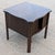 Mid-Century Modern 1980s Ethan Allen Nightstand End Table Cabinet Sliding Pocket Doors For Sale - Image 3 of 11