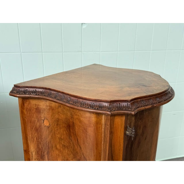 Walnut Bedside Tables, 1930s, Set of 2 For Sale - Image 15 of 18
