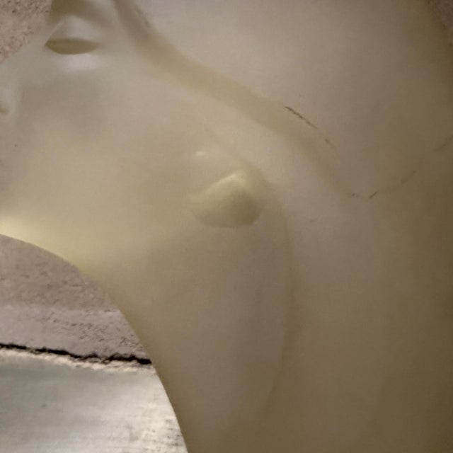For your consideration, a vintage "Stargazer" frosted lucite bust sculpture designed by artist David Fisher and originally...