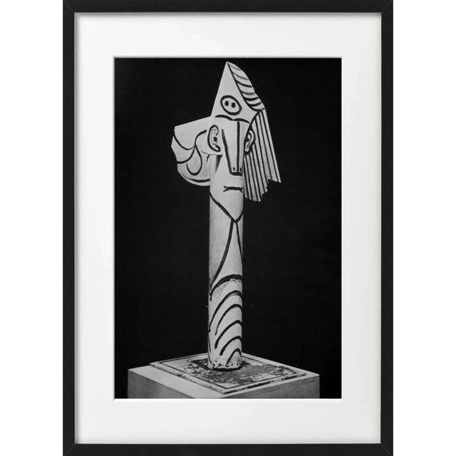"Picasso's Sculptures" #2 - Black and White Gallery Wall of Photographs - Set of 15 From top to bottom and from left to...