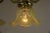 Gold Hanging Lamps with Original Opaline Glass Shades, 1910s, Set of 2 For Sale - Image 8 of 9