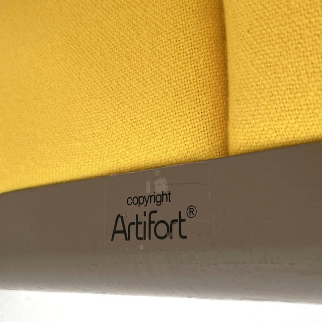 Yellow F598 Groovy Chair by Pierre Paulin for Artifort, 1970s For Sale - Image 9 of 12