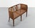 Vintage Caned Slant Bench, 1950s For Sale - Image 18 of 18