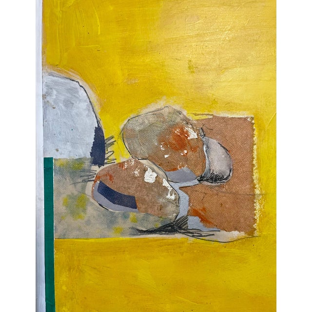 David Hare, 1970 Mod Surrealist Painting Collage David Hare Abstract Landscape Summer Land, 1970 For Sale - Image 4 of 15