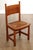 Antique Stickley Brothers Mission Oak Rush Seat Side Chair For Sale - Image 10 of 12