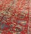 Mid 20th Century Vintage Turkish Oushak Gallery Runner With Red Field and Blue Accents 4'6 X 10'10 For Sale - Image 5 of 7