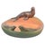 1920s Art Pottery Bowl with Three Seals from Ipsens Enke, Denmark, 1920s For Sale - Image 5 of 5