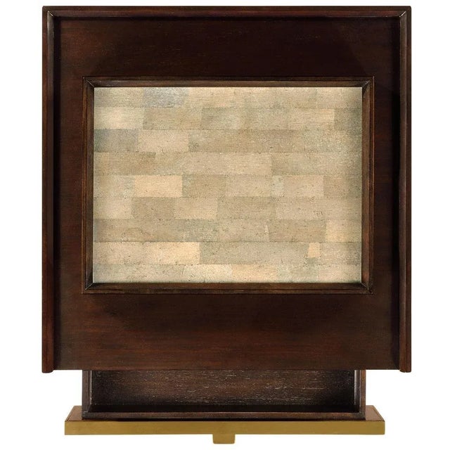 Red Jonathan Charles Langkawi-Indoor Langkawi Nightstand For Sale - Image 8 of 9