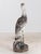 White Reconstituted Heron or Crane Sculpture, French 1950s–60s For Sale - Image 8 of 11
