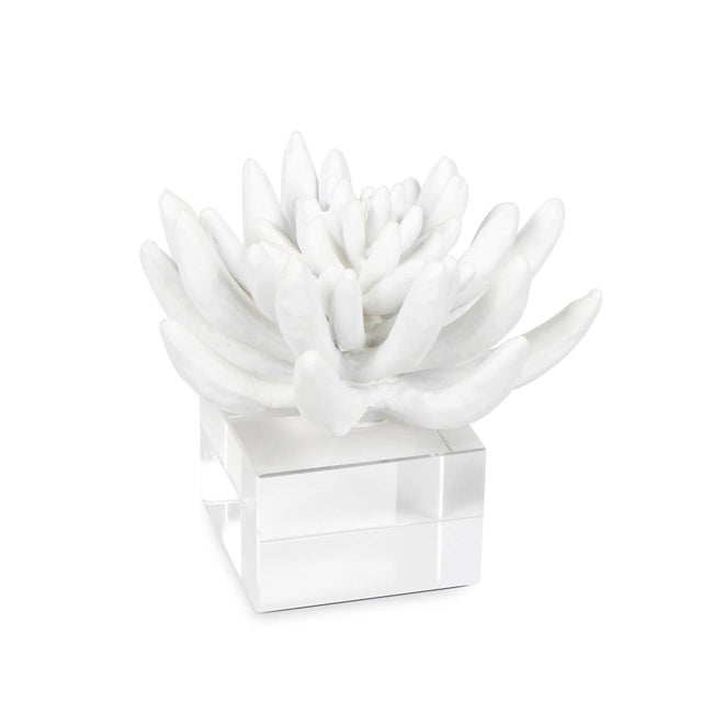 Regina Andrew Succulent Resin Sculpture 2 For Sale In Detroit - Image 6 of 6