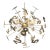 Handmade Brass Numbers Sputnik Chandelier from Simoeng For Sale - Image 6 of 6