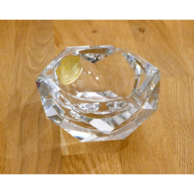 Faceted Crystal Ashtray from Val-St-Lambert, 1960s For Sale - Image 9 of 11