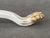 Meissen Porcelain Serving Spoon, 19th Century For Sale - Image 6 of 9
