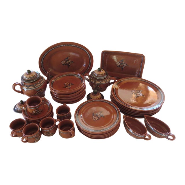 Vintage Mexican Pottery Dinnerware Chairish