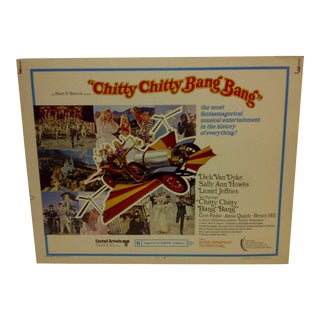 1968 Vintage Movie Poster of "Chitty Chitty Bang Bang" For Sale