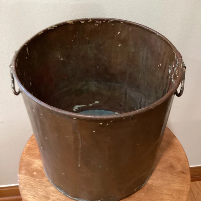 Antique Neoclassical Dutch Copper Log Holder, Early 19th Century For Sale In Chicago - Image 6 of 12