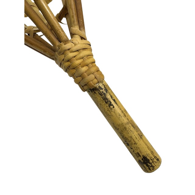 1960s 1960s Vintage Bamboo Jai Alai Ball Catchers Gaming- a Pair For Sale - Image 5 of 8