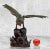 Vintage Japanese Cast Iron Bird of Pray Sculpture, c. Mid 20th Century - Pairs Nicely with Many Eclectic Interior/Exterior...