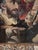Spanish Antique Spanish Colonial Painting on Canvas Under Glass For Sale - Image 3 of 12