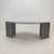 Very elegant Italian coffee table handcrafted out of granite, 1980's. It has a very nice teardrop shaped top. It is made...