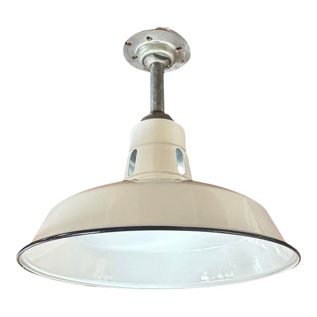 Rare 1930s Benjamin Dome Enamel Reflector Pendant 6 Available - Mint Condition For Sale