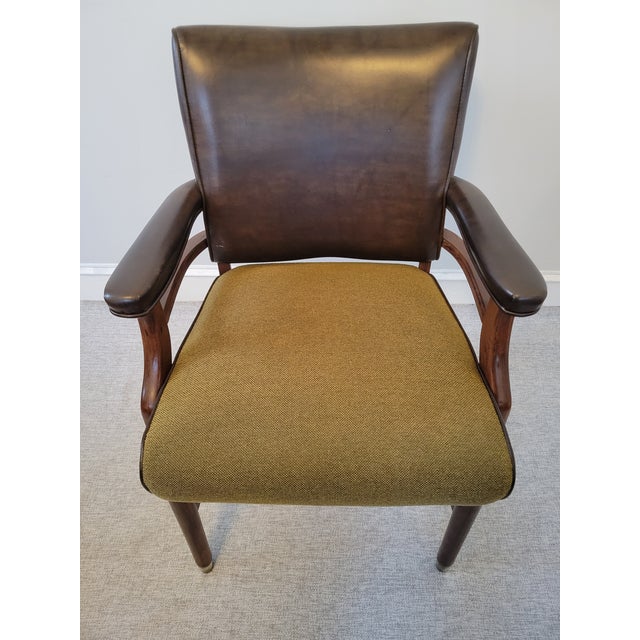 1950s 1950s Hon Murphy Miller Office Arm Chair For Sale - Image 5 of 10