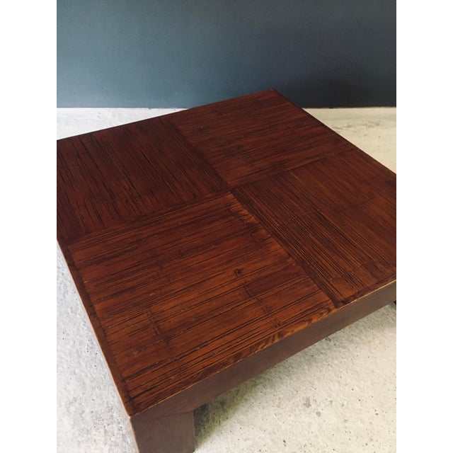 Postmodern Coffee Table in the style of Parsons, 1980s For Sale - Image 9 of 18