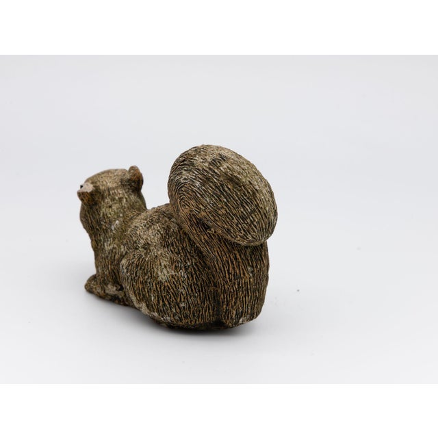 Composite Stone Squirrel Garden Ornament, English 20th Century For Sale In New York - Image 6 of 7