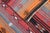 Red 1970s Rustic Style Hand Knotted Stripe Design Oushak Kilim Runner Rug For Sale - Image 8 of 9