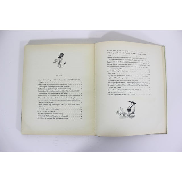 1948 Alexej Tolstoj the Golden Key or the Adventures of Buratino German Edition Children’s Book For Sale - Image 11 of 15
