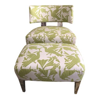 Dakota Jackson Marina Vista Lounge Chair and Ottoman For Sale