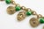 Guy Laroche Tribal Inspired Link Bracelet with Ceramic Charms For Sale - Image 10 of 11