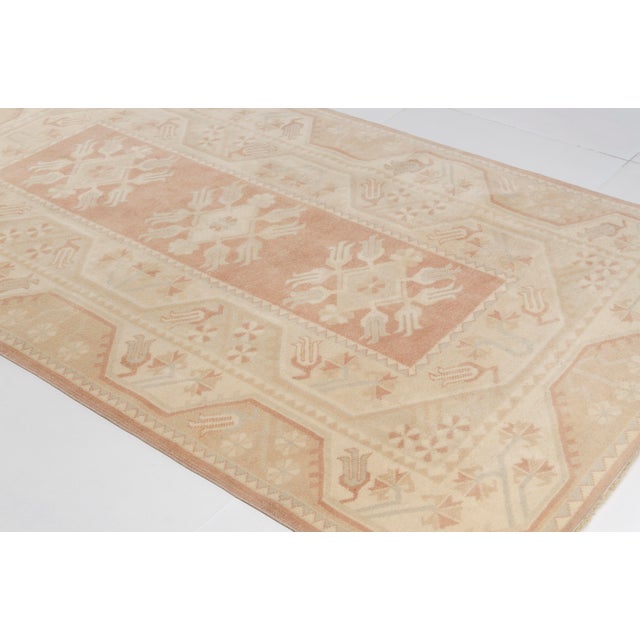 Mid 20th Century Wool Turkish Vintage Rug For Sale - Image 6 of 10