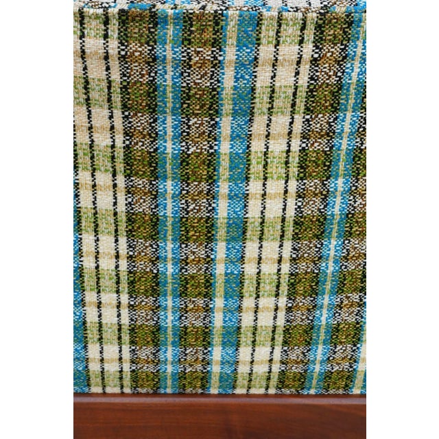 1950s Set of 4 Jens Risom C-120 Mid-Century Modern Walnut Chairs For Sale - Image 9 of 12