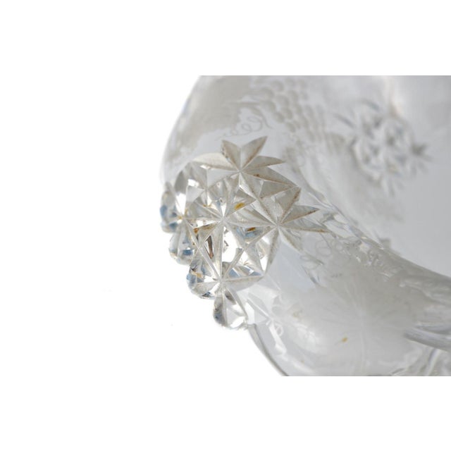Antique Cut Glass Table Centrepiece, 1920 For Sale - Image 4 of 6