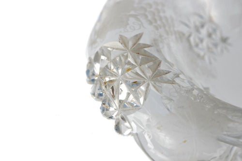 Antique Cut Glass Table Centrepiece, 1920 Glassware Sets