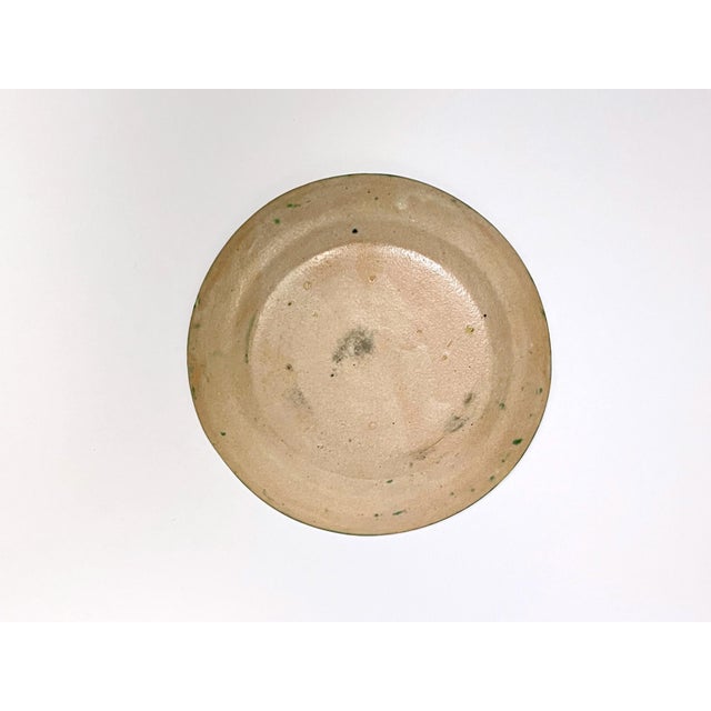 Vietri Plates in Green with Fish and Caravels from Avallone Ceramics Factory, 1930s, Set of 4 For Sale - Image 3 of 15