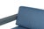 Modern Sardinia Aluminum Frame Outdoor 74" Love Seat / Sofa - Blue Cushions For Sale - Image 3 of 14
