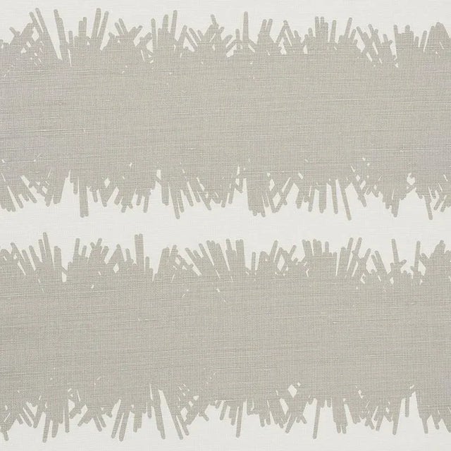 Sample - Schumacher X Studio Bon Bang Fabric in Taupe For Sale