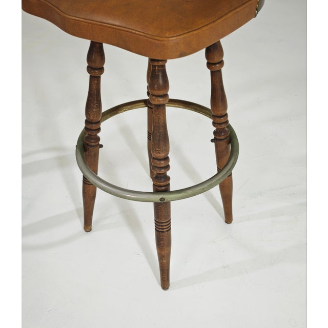Vintage Italian Pizzetti Roma Wooden Stools, 1970s, Set of 2 For Sale - Image 15 of 17