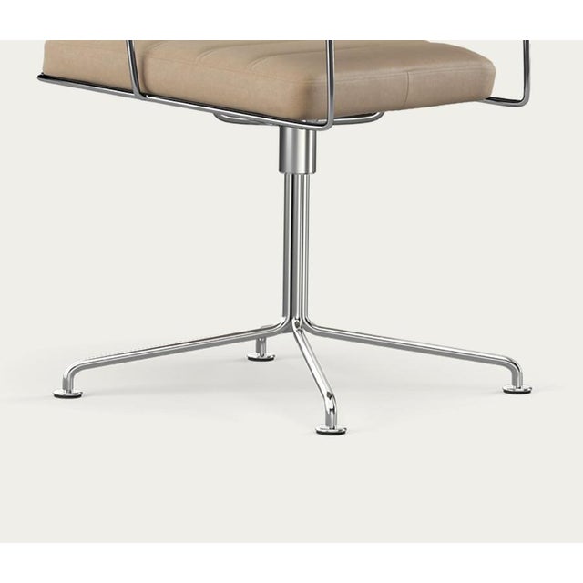 Time Chair in Chrome and Lime by Henrik Tengler for OneCollection For Sale - Image 4 of 13