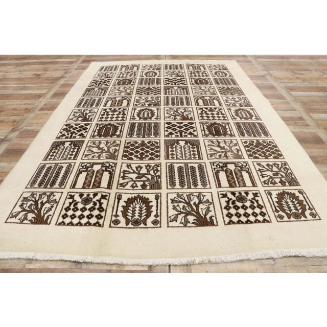 Textile Vintage Persian Bakhtiari Rug - 06'09 X 10'01 For Sale - Image 7 of 8