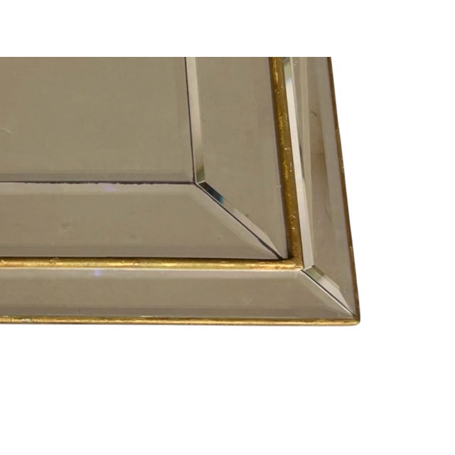 Italian Arched Wall Glass Mirror, 1980s For Sale - Image 7 of 11