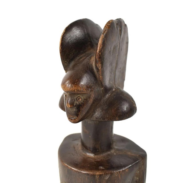 Nyamwezi Miniature Wood Figures, a captivating art form hailing from Tanzania. Crafted with precision and care, these...