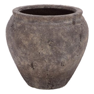 Ramsey Planter Pot, Antique Brown For Sale