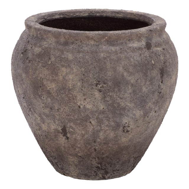 Ramsey Planter Pot, Antique Brown For Sale