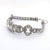 Mid-Century Modern Antique Edwardian Art Deco Platinum Diamond Bracelet For Sale - Image 3 of 10