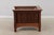 Mission Style Solid Mahogany Cube Arm Chair For Sale - Image 4 of 13